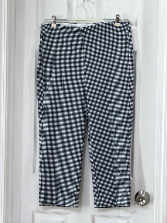Chico's Pants - Chico's Blue & White Gingham Capris